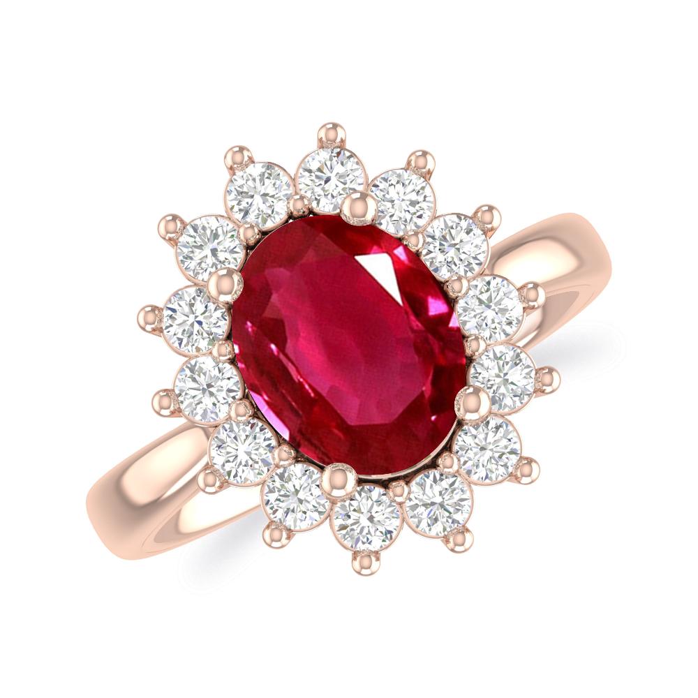 Rose Gold - Ruby