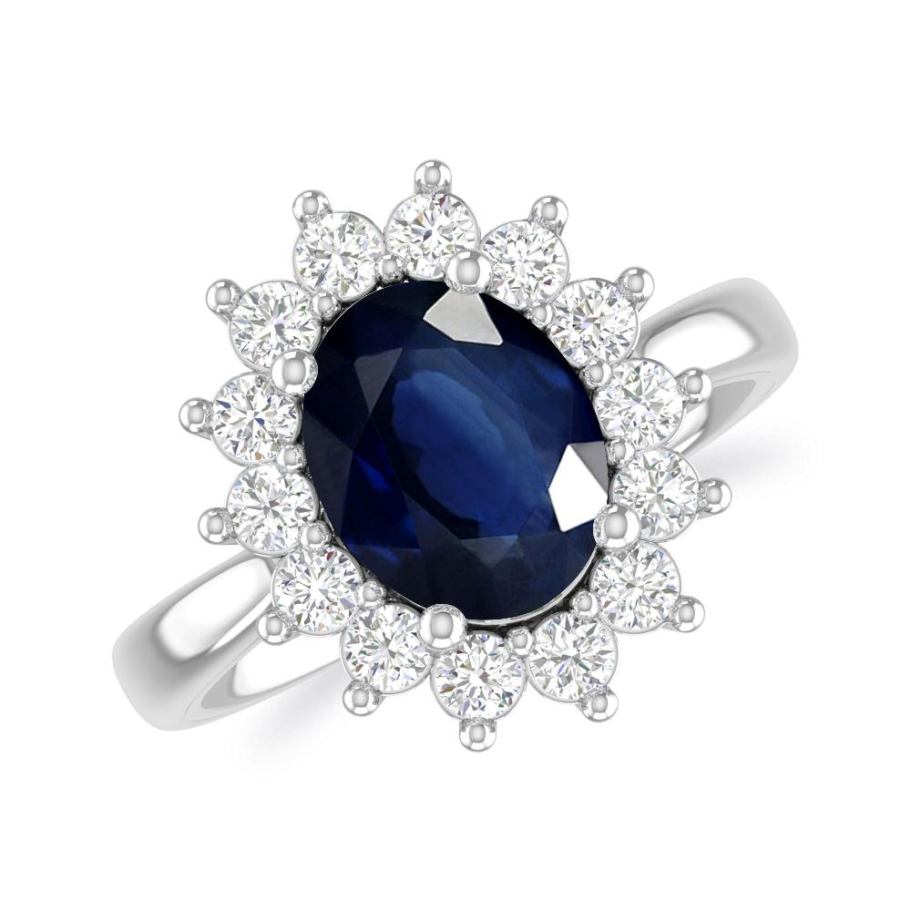 White Gold - Sapphire