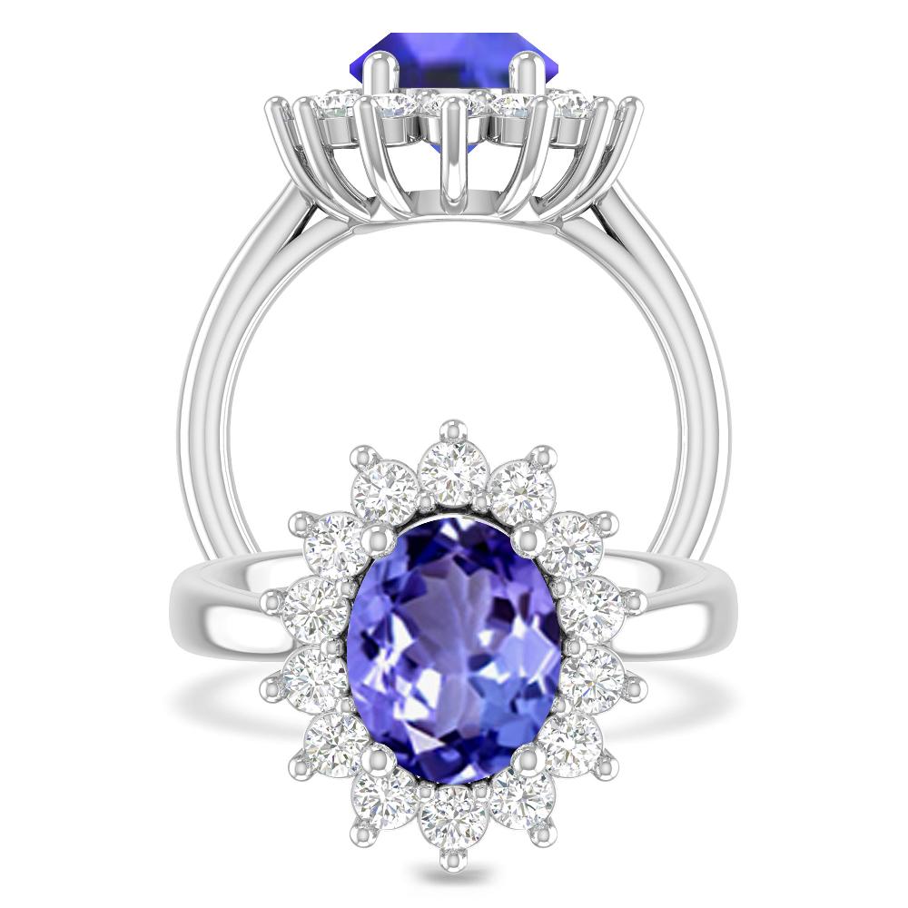 White Gold - Tanzanite