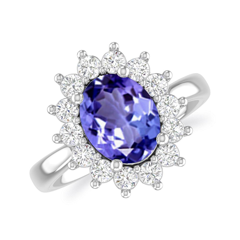White Gold - Tanzanite