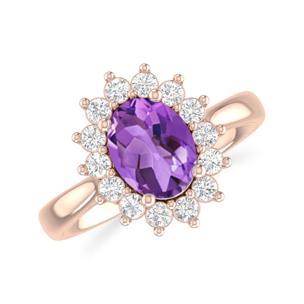 Rose Gold - Amethyst