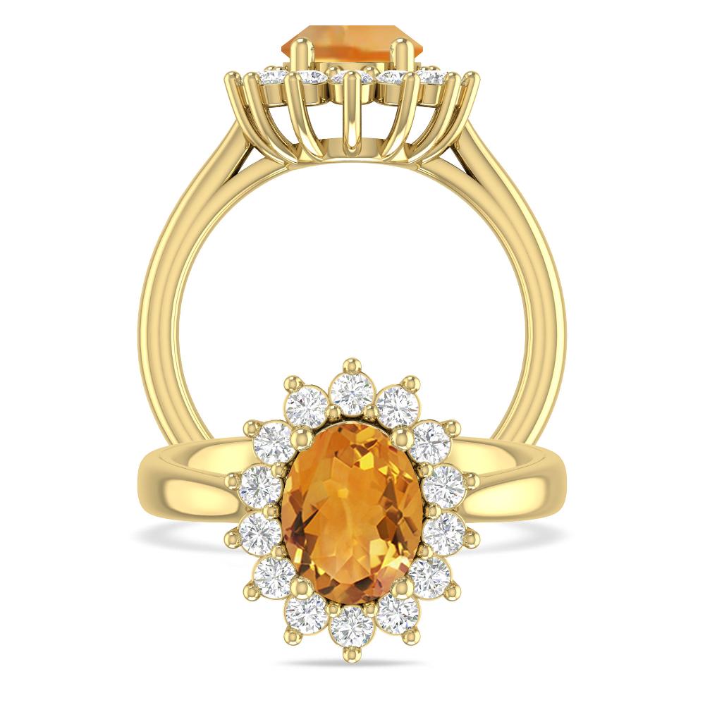 Yellow Gold - Citrine