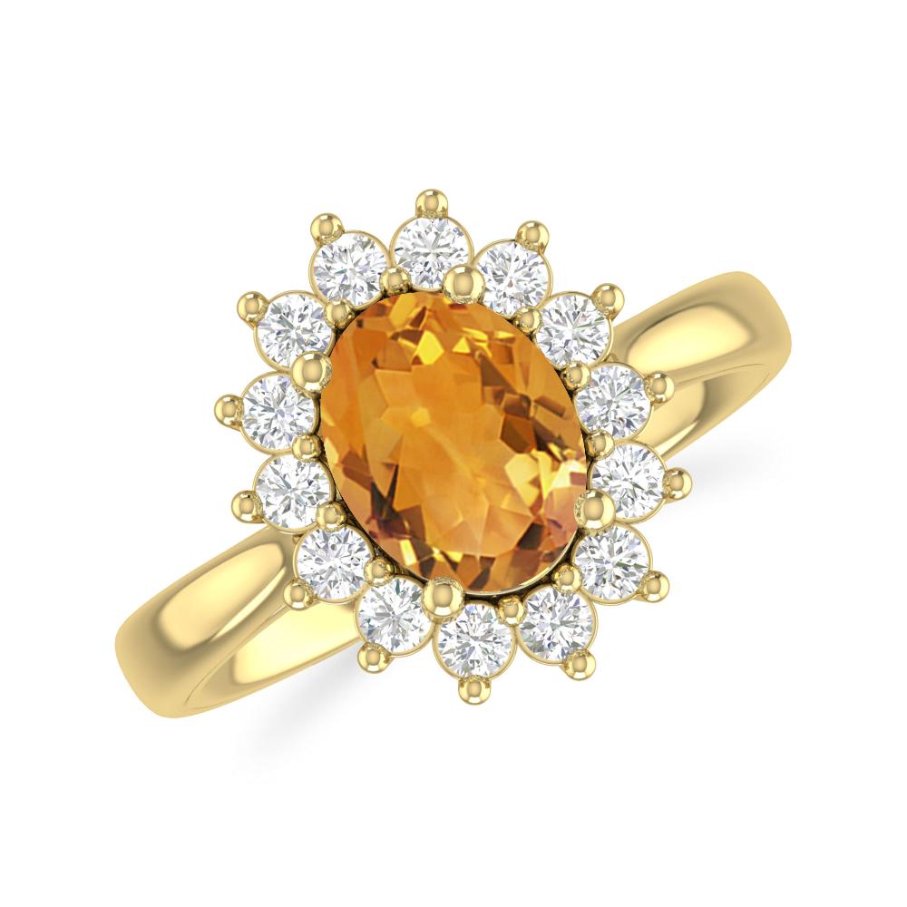 Yellow Gold - Citrine