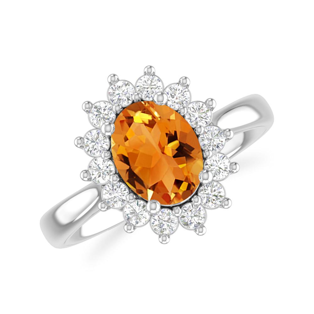 White Gold - Citrine