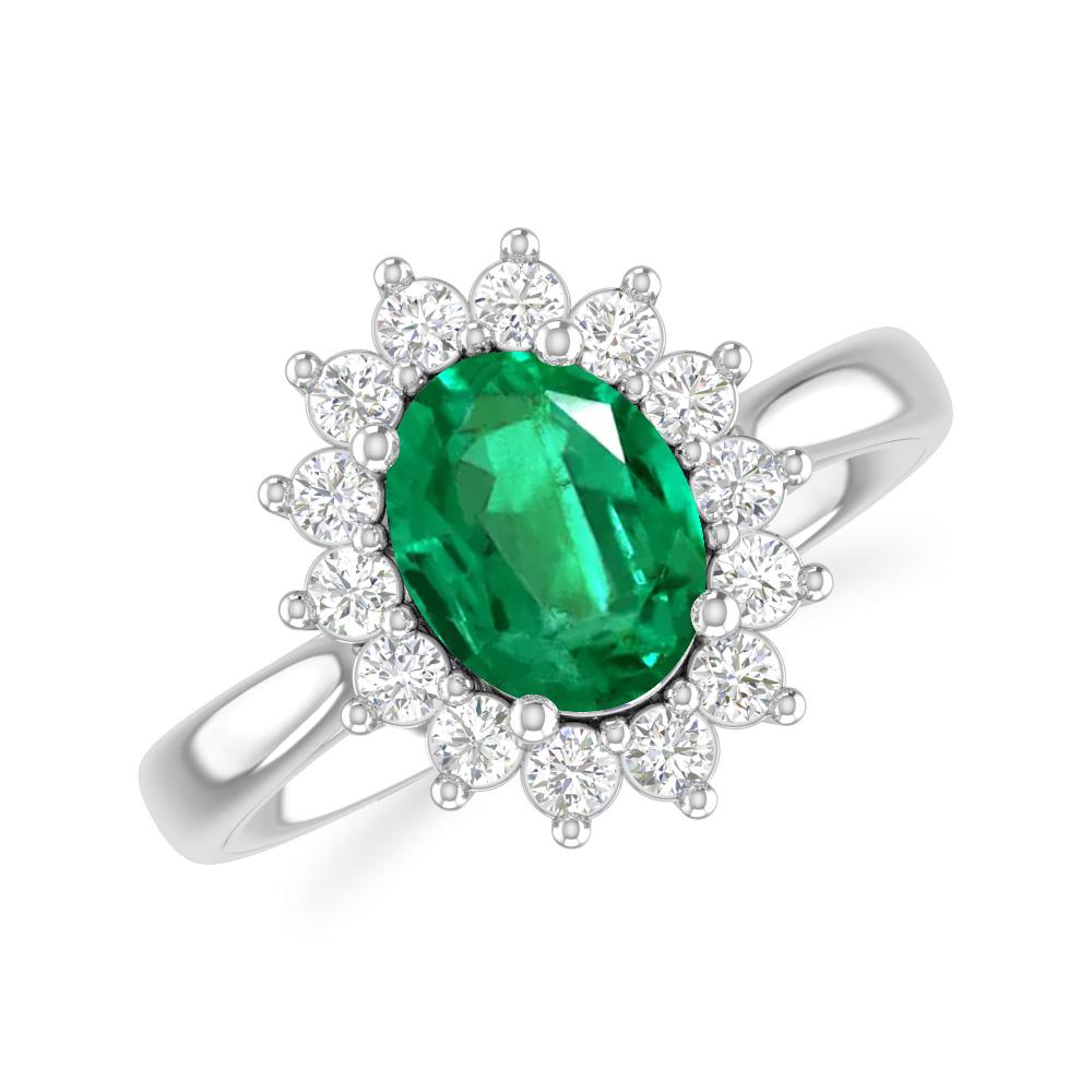 White Gold - Emerald