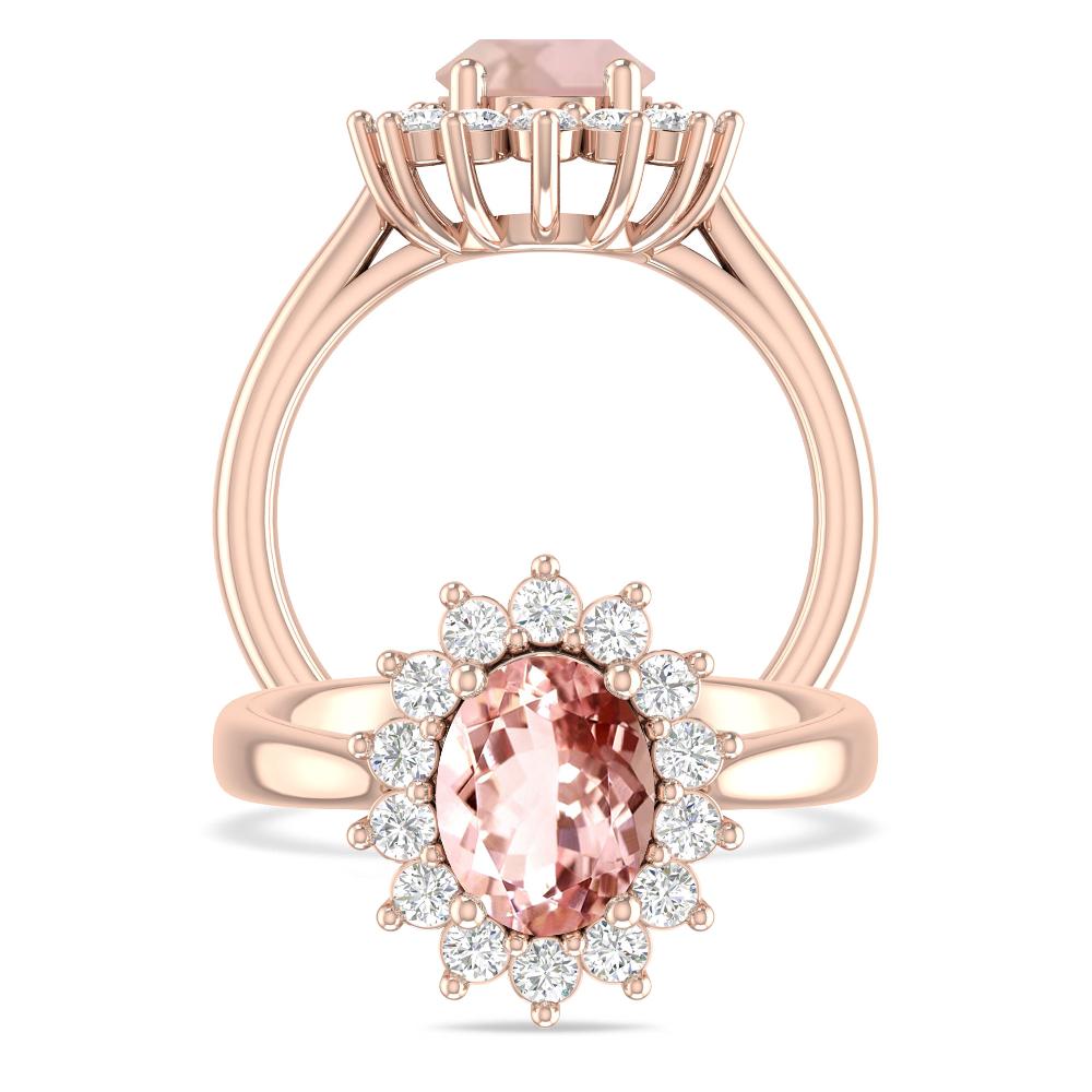 Rose Gold - Morganite