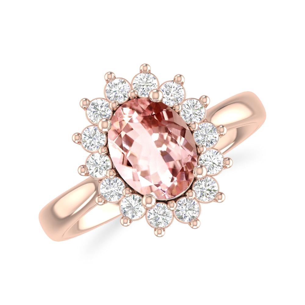 Rose Gold - Morganite