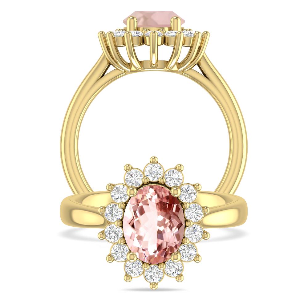 Yellow Gold - Morganite