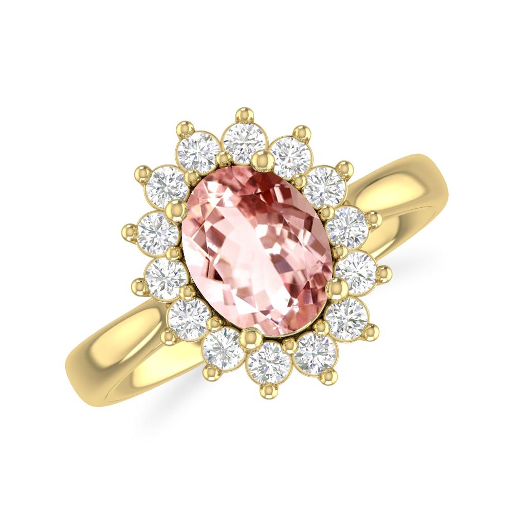 Yellow Gold - Morganite
