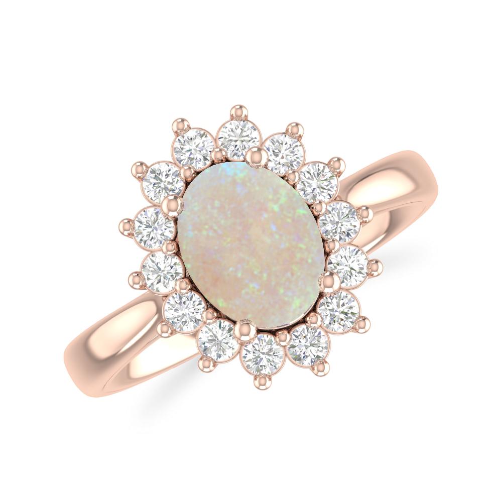 Rose Gold - Opal