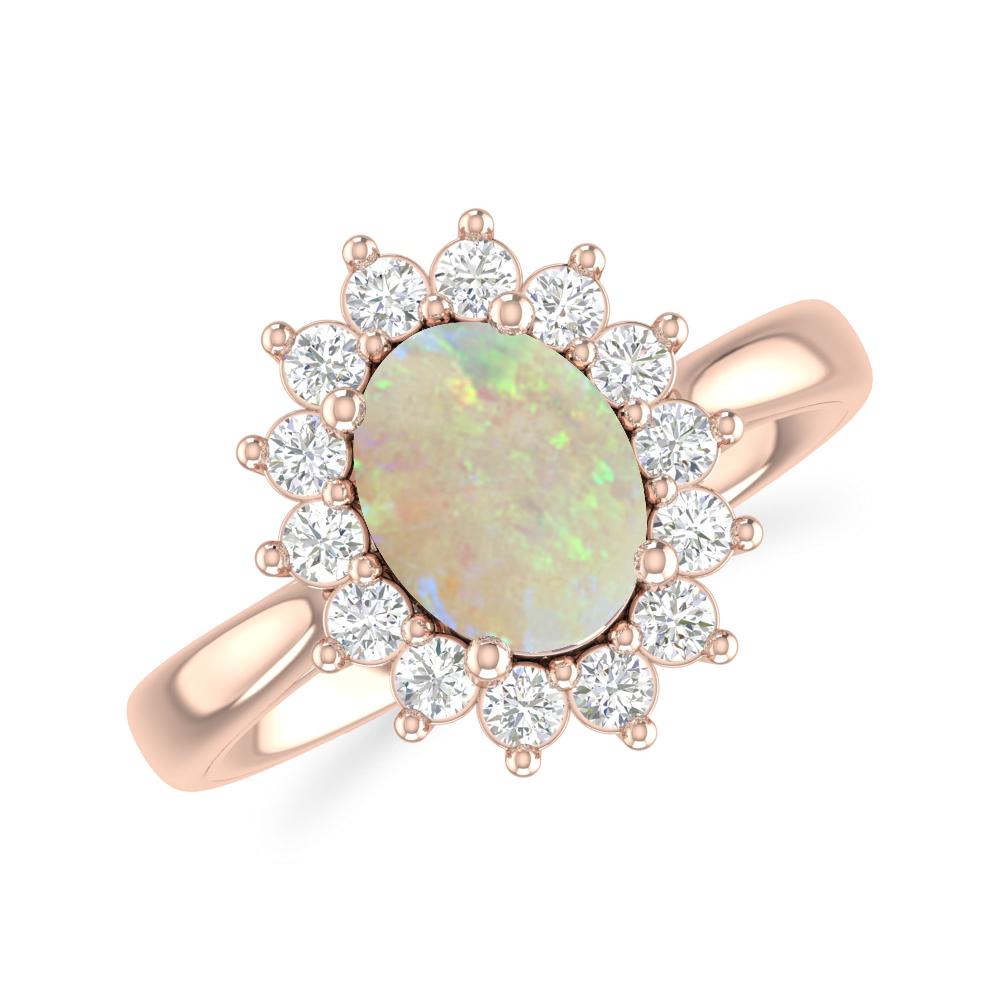 Rose Gold - Opal