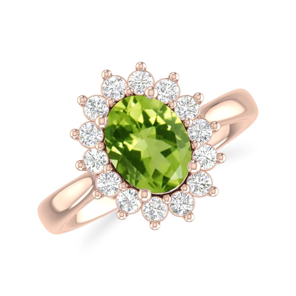 Rose Gold - Peridot
