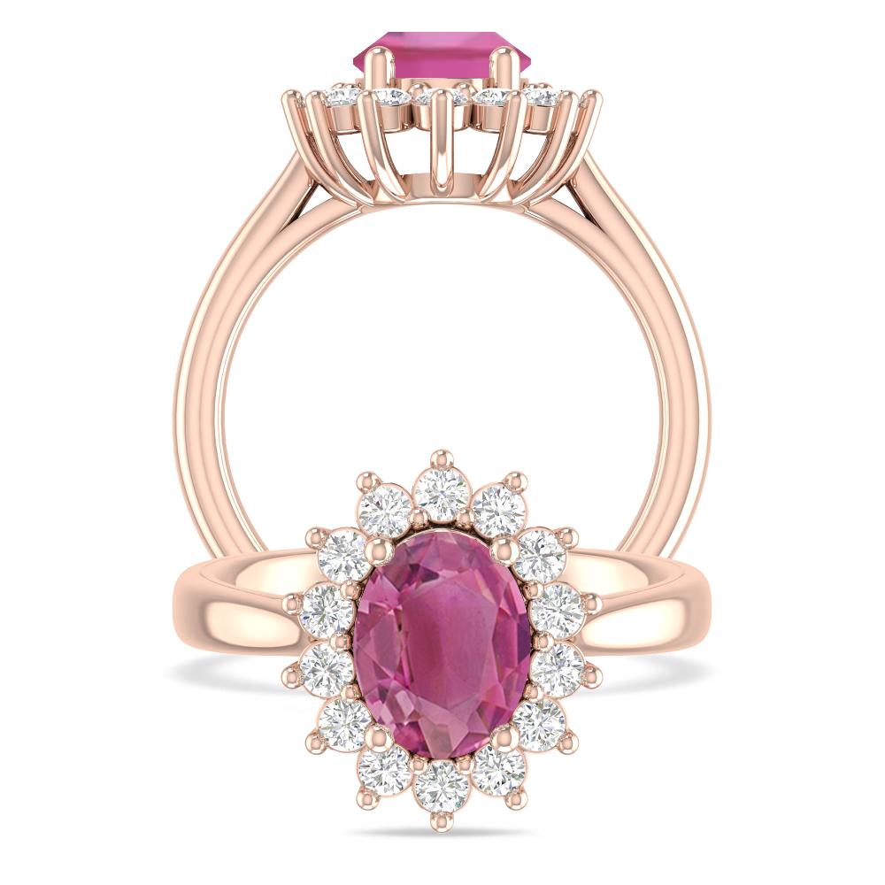 Rose Gold - Pink Tourmaline