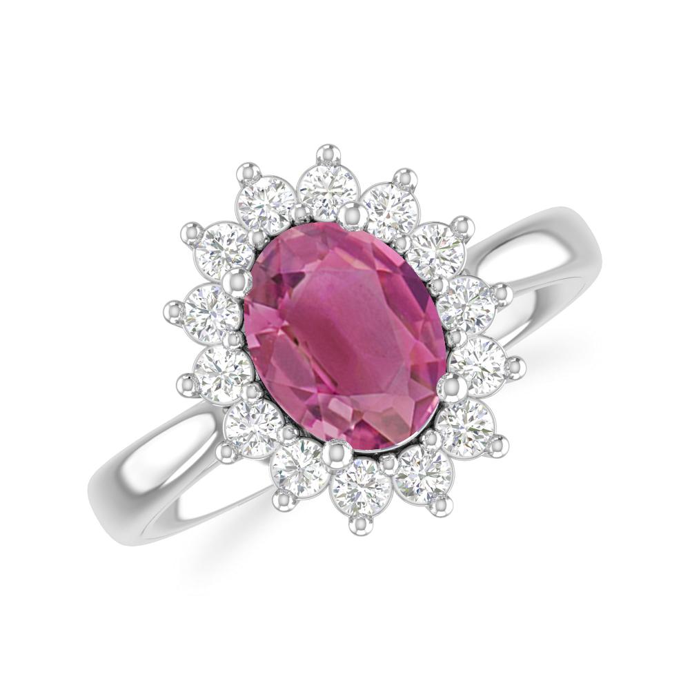 White Gold - Pink Tourmaline