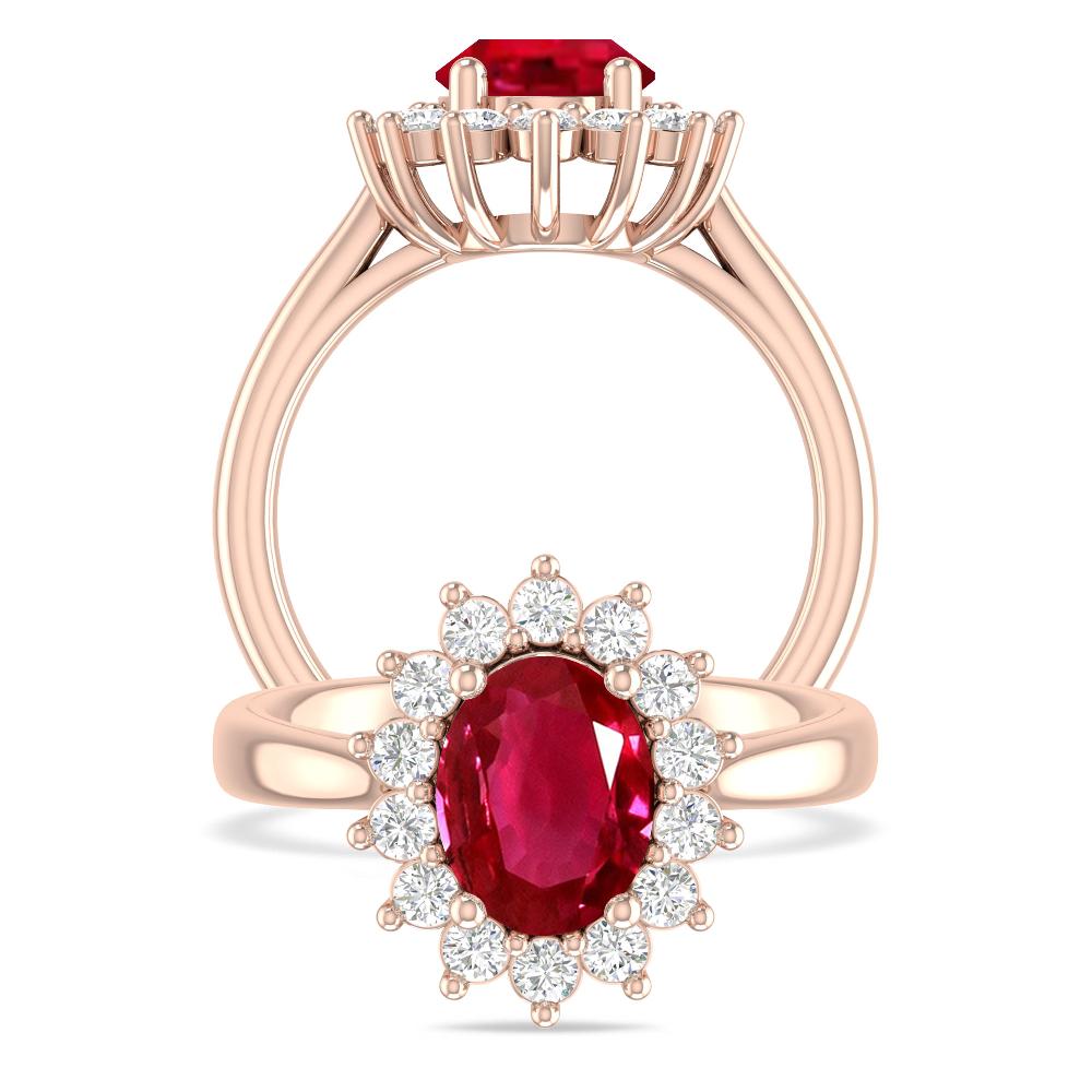 Rose Gold - Ruby