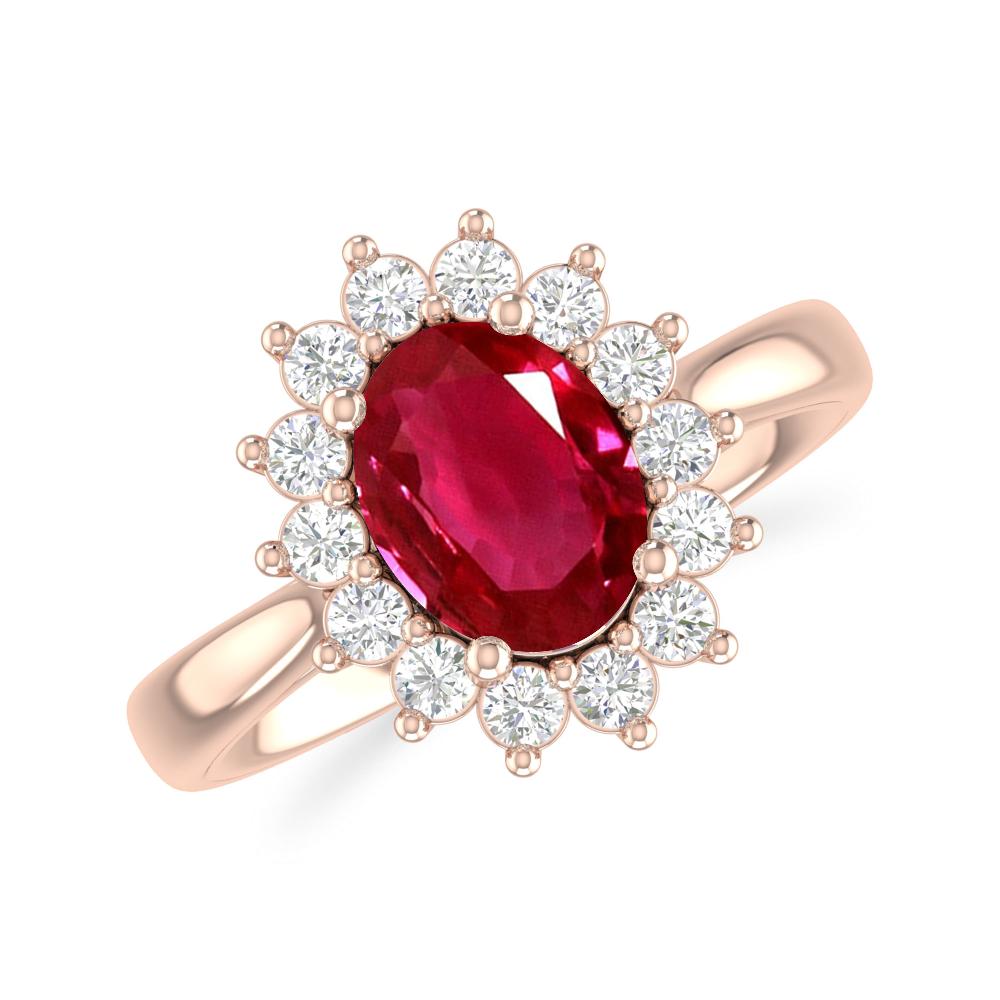 Rose Gold - Ruby
