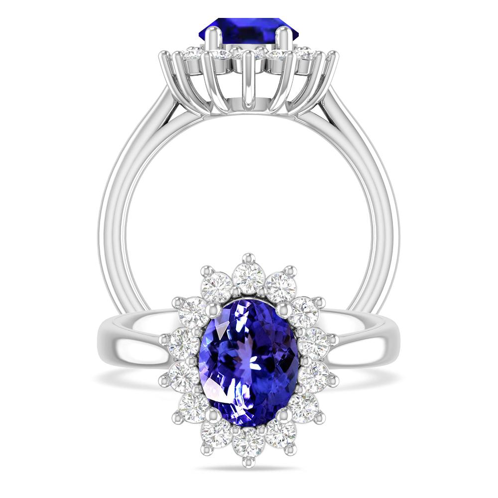 White Gold - Tanzanite