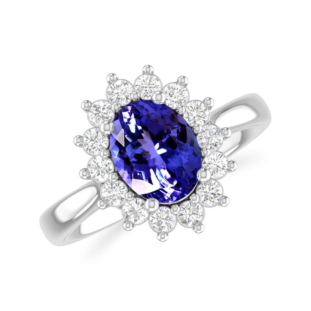 White Gold - Tanzanite