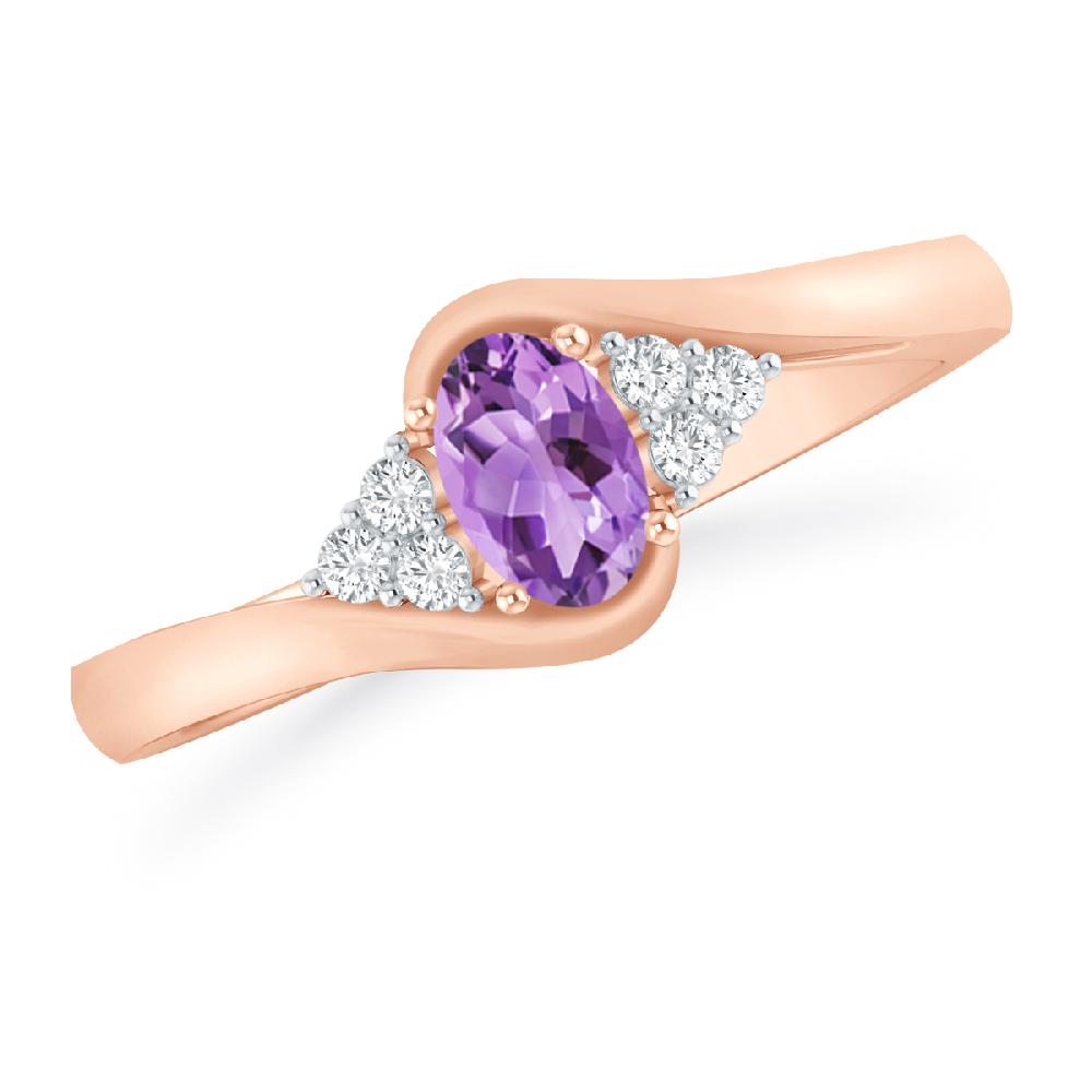 Rose Gold - Amethyst