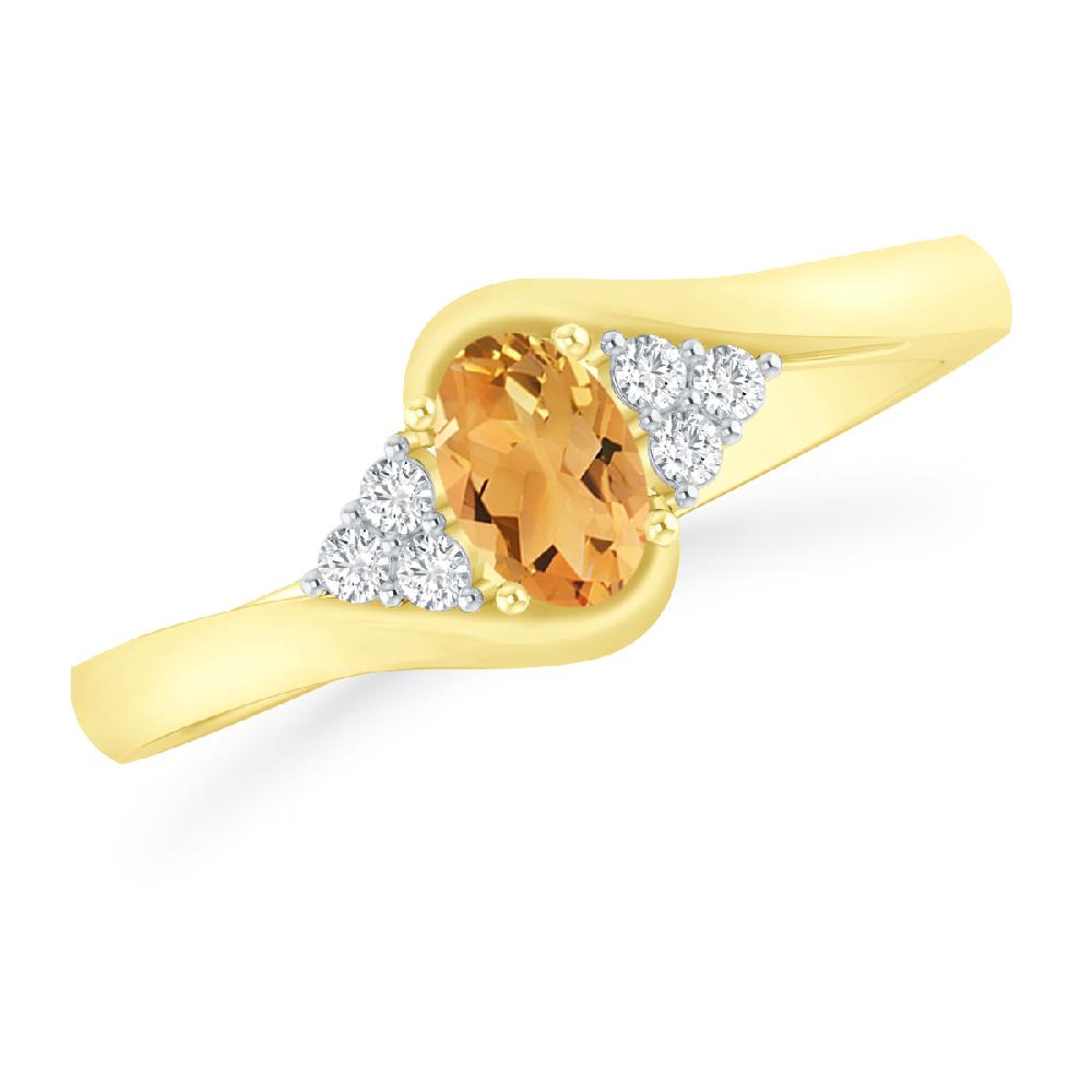 Yellow Gold - Citrine