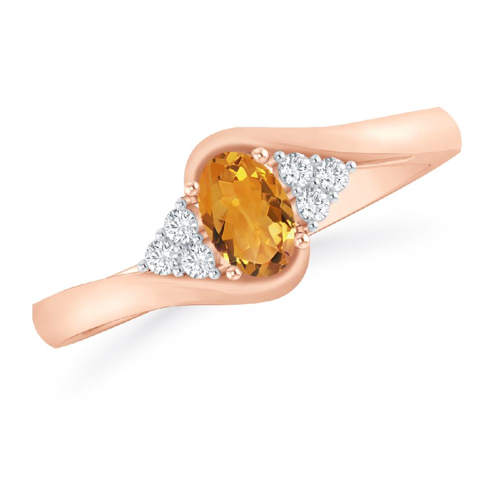 Rose Gold - Citrine