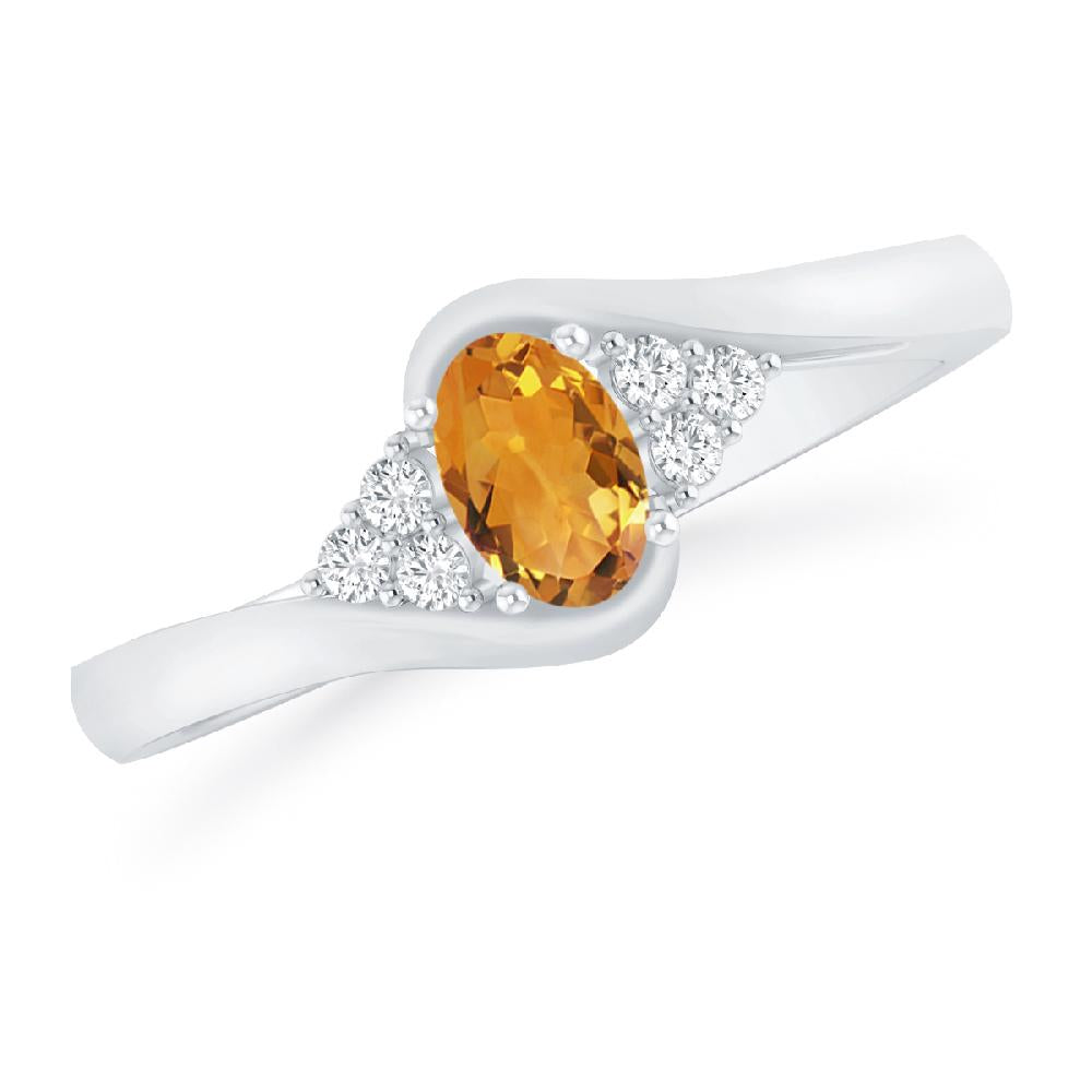 White Gold - Citrine