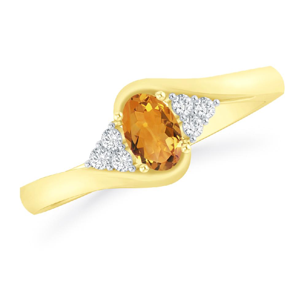 Yellow Gold - Citrine