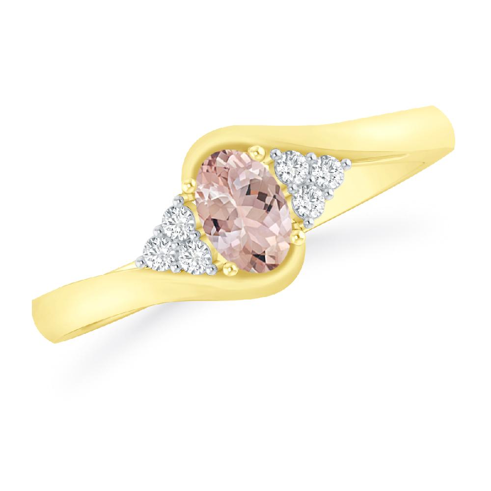 Yellow Gold - Morganite