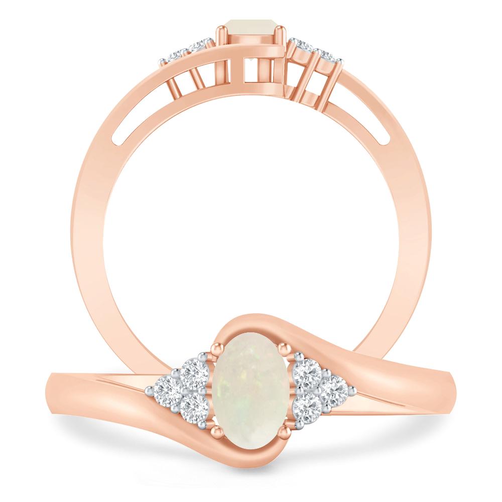 Rose Gold - Opal