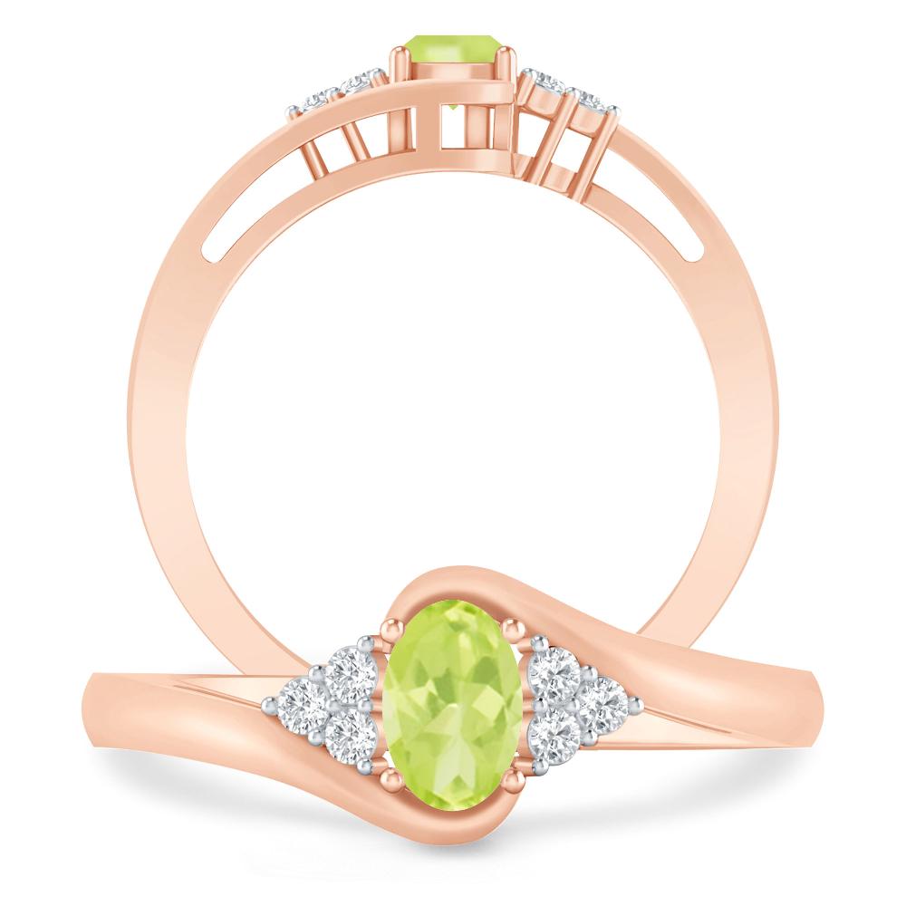 Rose Gold - Peridot