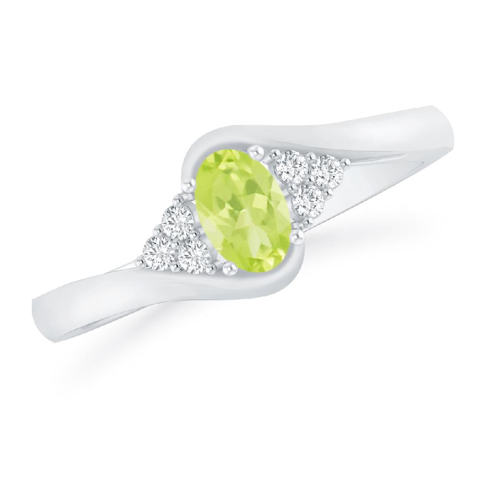 White Gold - Peridot