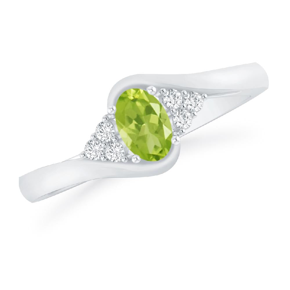 White Gold - Peridot