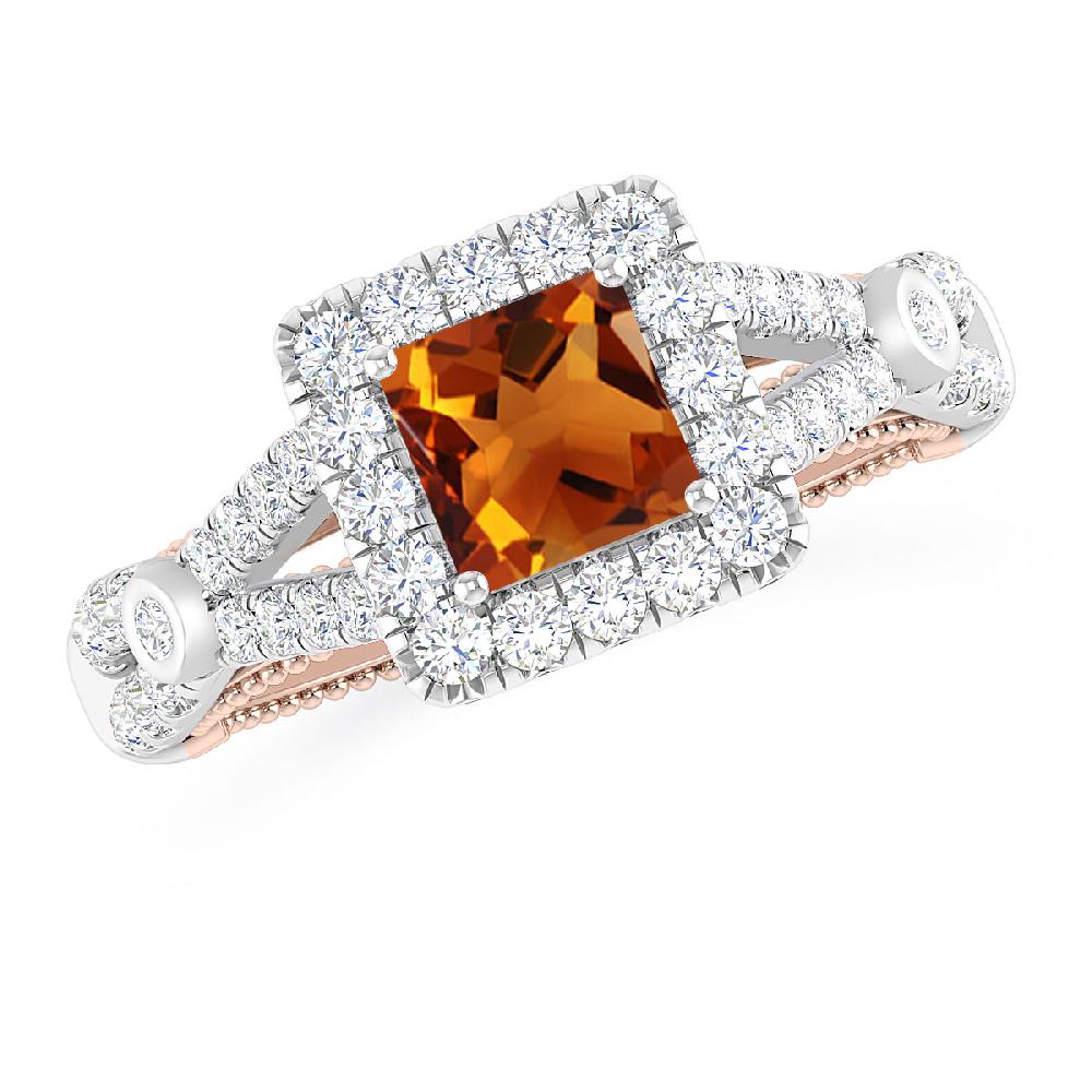 White Gold - Citrine