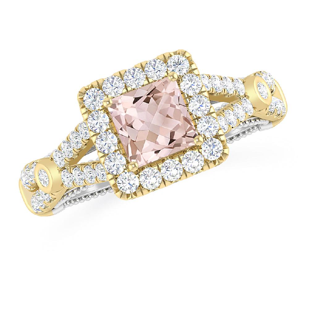 Yellow Gold - Morganite