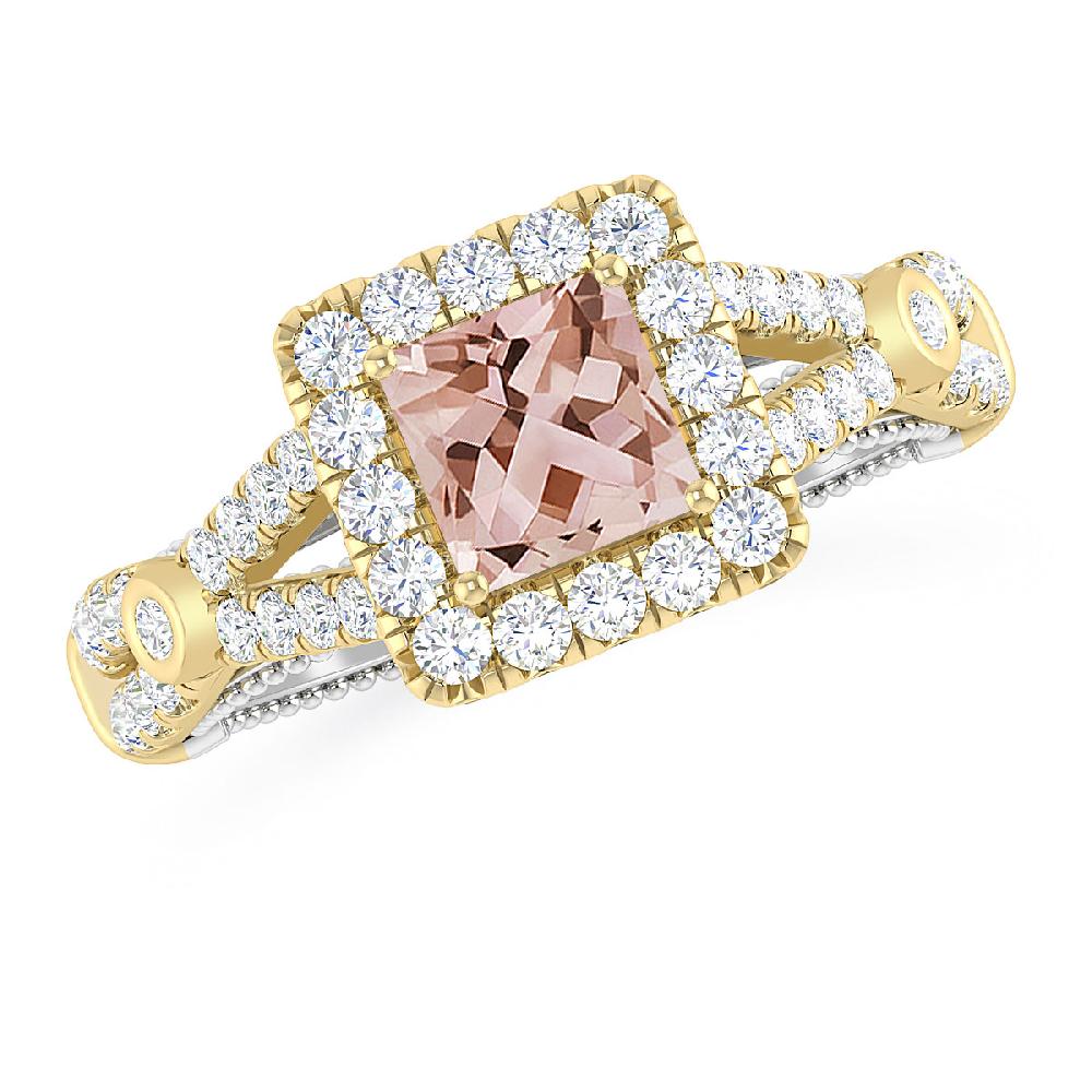 Yellow Gold - Morganite