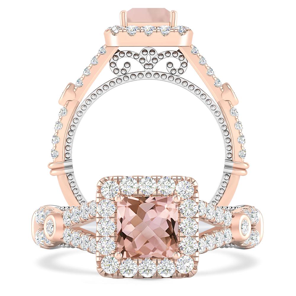 Rose Gold - Morganite