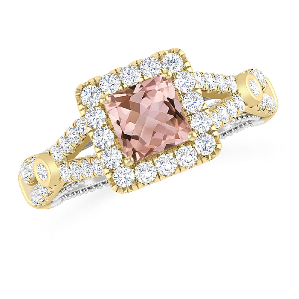 Yellow Gold - Morganite