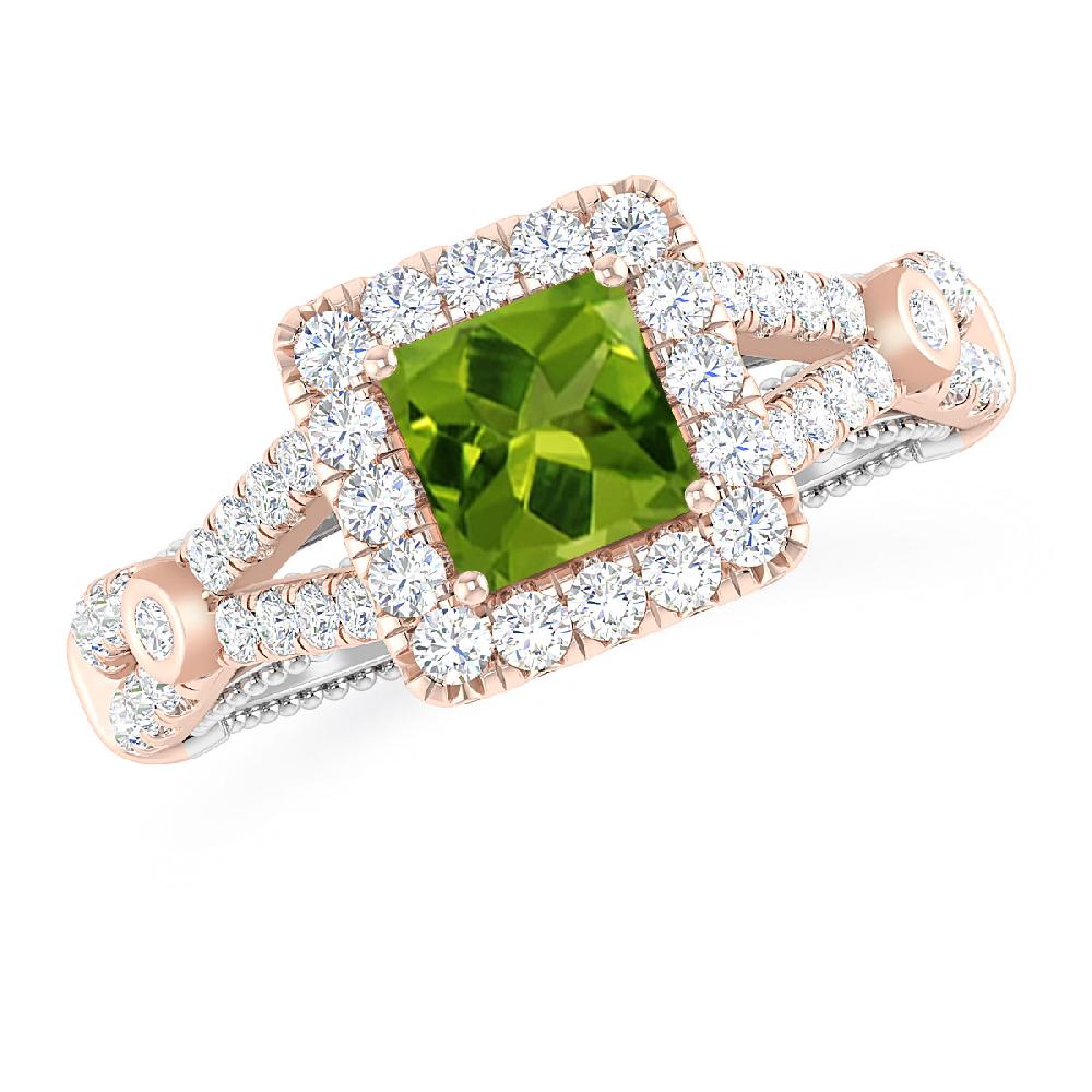 Rose Gold - Peridot