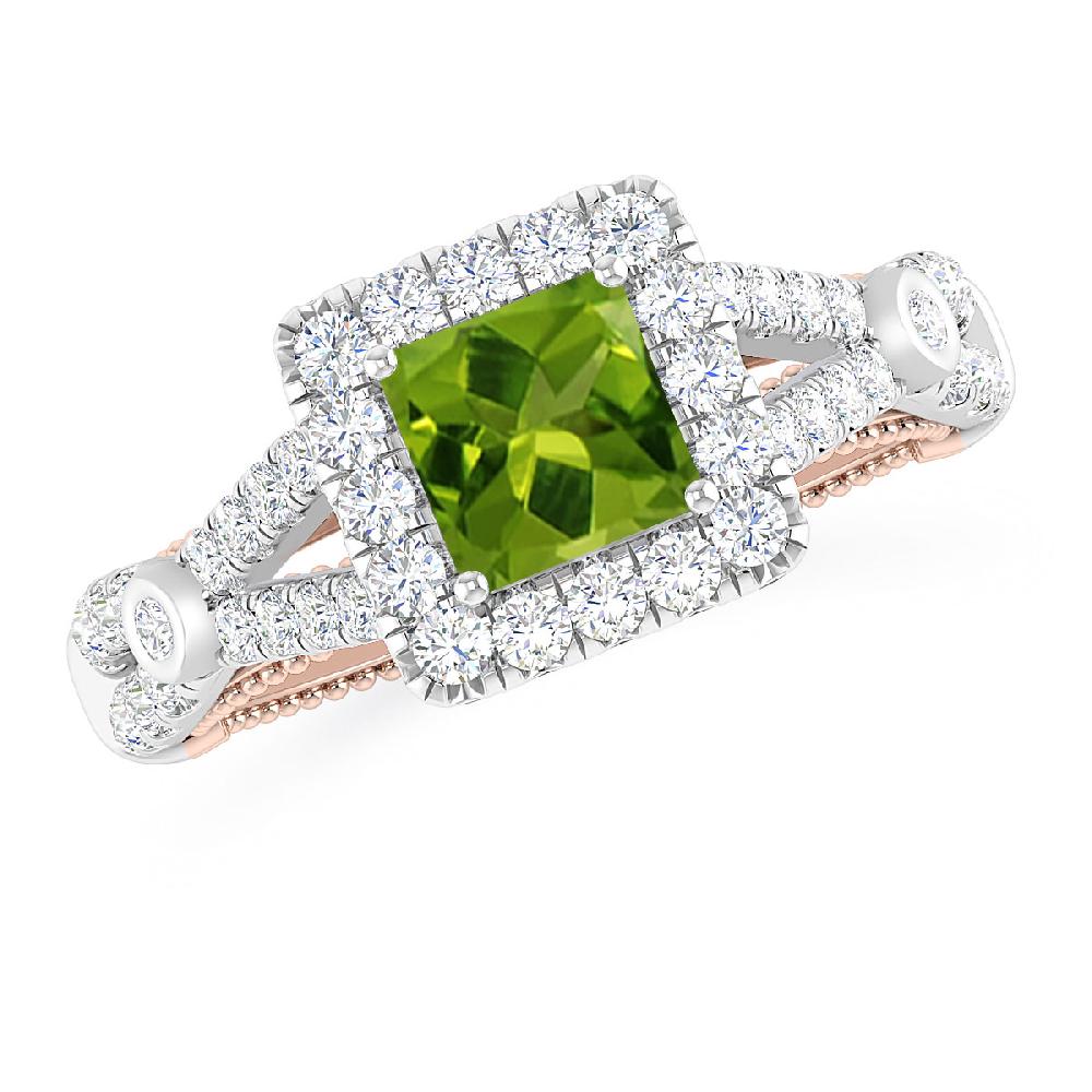 White Gold - Peridot