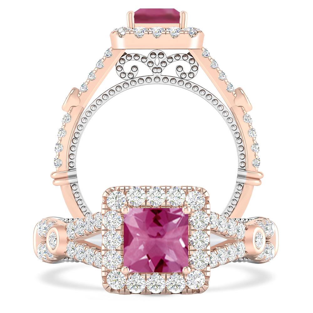 Rose Gold - Pink Tourmaline