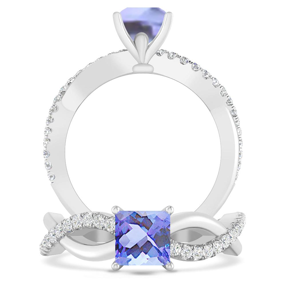 White Gold - Tanzanite
