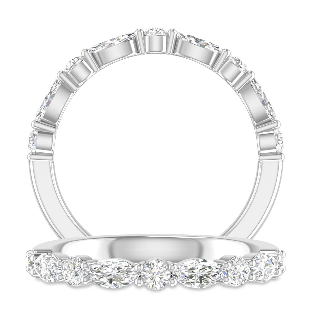 White Gold - Marquise