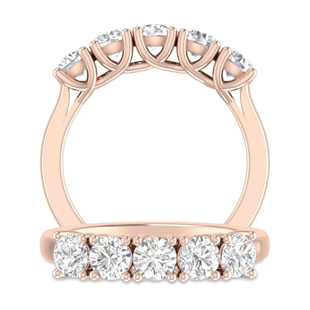 Rose Gold - 1 1/2